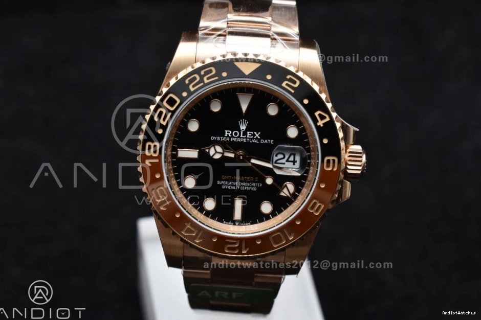 II Best 1:1 904L SS SH3285 CHNR RG 864 WrinkleFree 126715 GMT Edition on Master CHS ARF New Bracelet 0310
